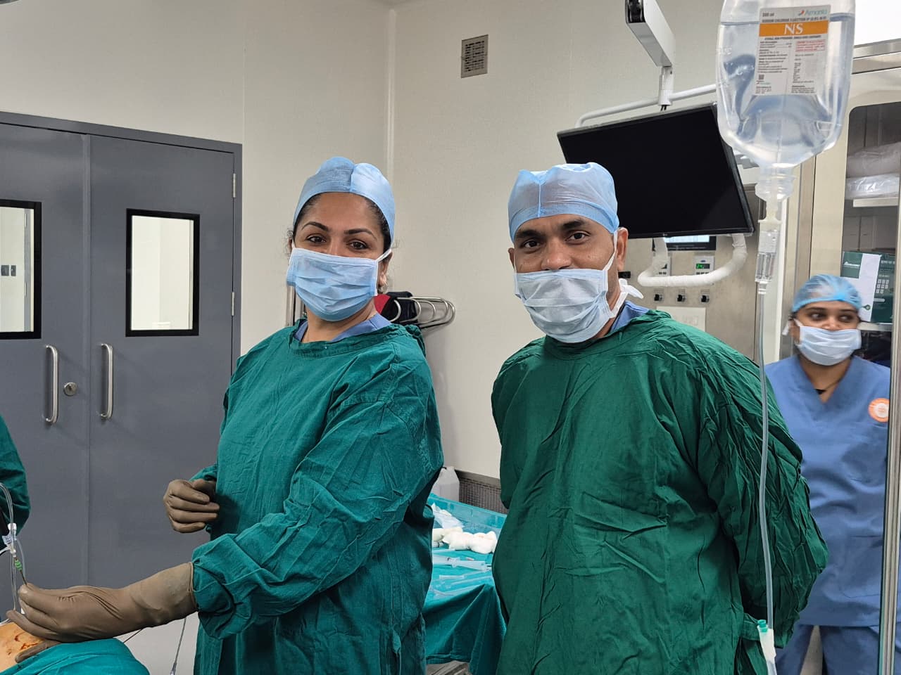Genicular cooled radiofrequency ablation procedure at The Painex Clinic Pune